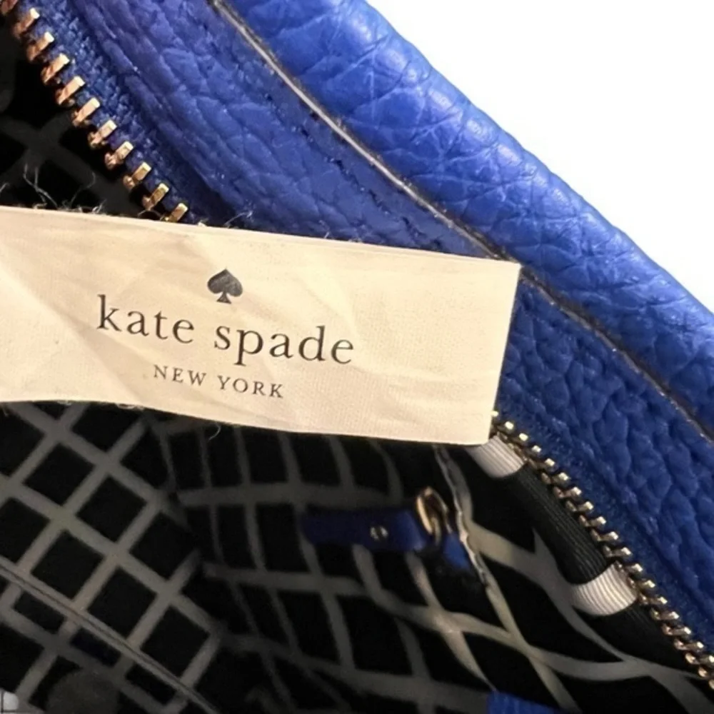 🎉SALE🎉 Kate Spade Holden Street Brandy‎ Blue Pebbled Leather Crossbody Bag